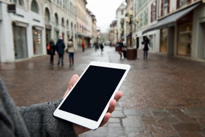 Digitales Schaufenster